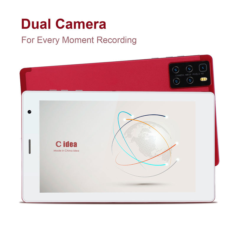 C ý tưởng Máy tính bảng Android cho người học 7 inch Với Quad Core Processor ROM 32GB Expansion Dual Camera CM520 (màu đỏ)