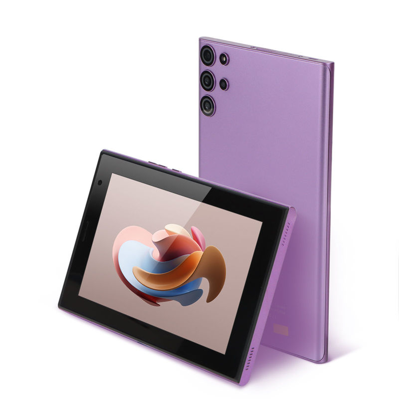 C ý tưởng Android 7 Inch Tablet PC với pin lớn 6000mAh 512GB Tăng lưu trữ cho trẻ em và người lớn Đen CM522 màu tím
