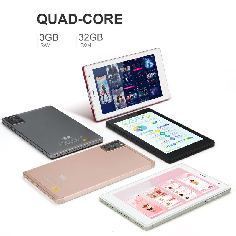 C ý tưởng 7 Inch Tablet PC 1024x600 IPS Hiển thị màn hình cảm ứng 3GB ROM + 32GB RAM Quad Core Processor Responsive CM520