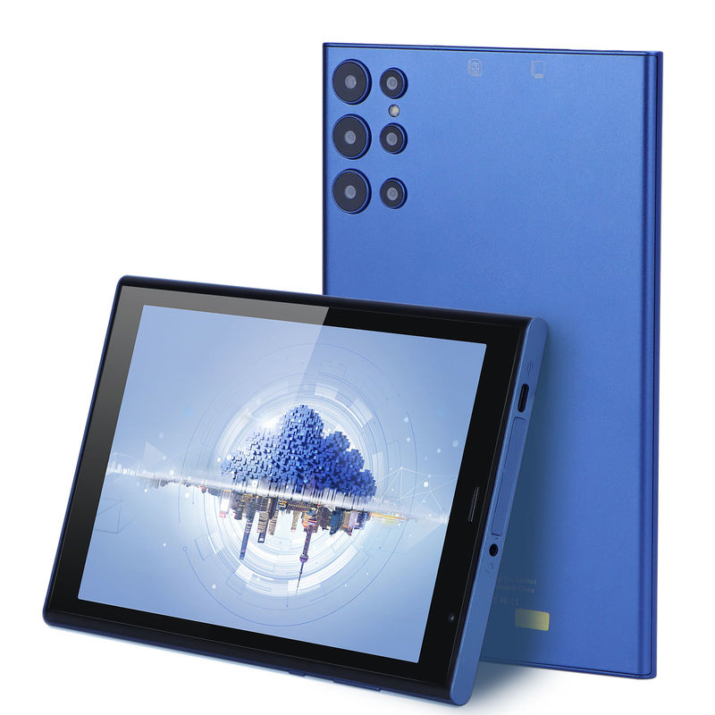 C ý tưởng Máy tính bảng 8 inch màu xanh với vỏ 128GB + 32GB Cài đặt mở rộng 800X1280 HD màn hình hiển thị Cho quà tặng CM822