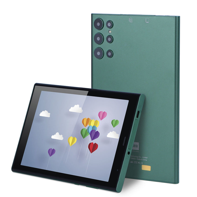 C ý tưởng 8 Inch Smart Tablet PC với vỏ chống sốc 128GB ROM 800x1280 IPS màn hình cảm ứng màn hình hiển thị để đọc Xanh CM822