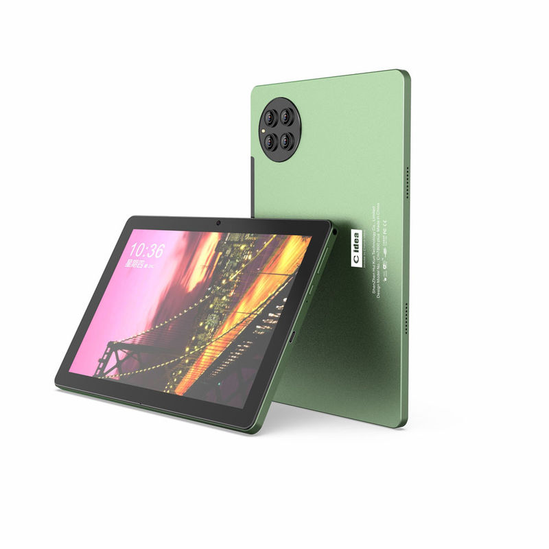 C ý tưởng Android Tablet Xanh 10 inch 8MP + 13MP Camera 8GB RAM Người lớn Game Tablet CM7800
