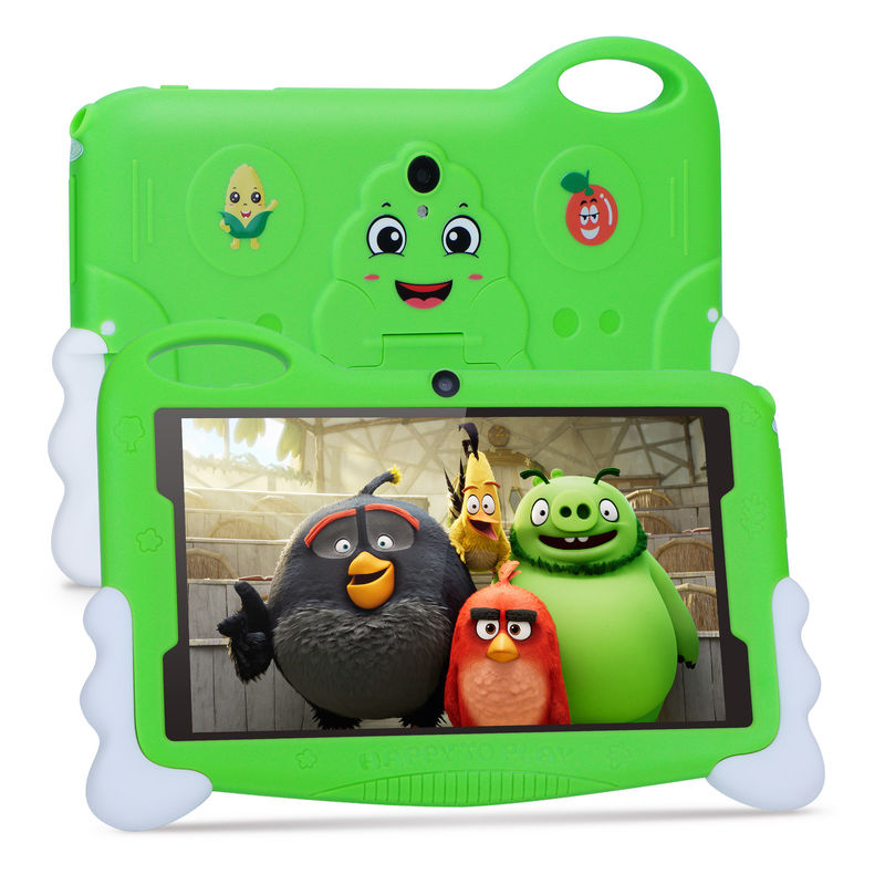 C ý tưởng Trẻ em Học sinh Study Tablet 7 Inch Cute Long Battery Life 32GB Storage 2MP + 5MP Camera kép CM90 Xanh