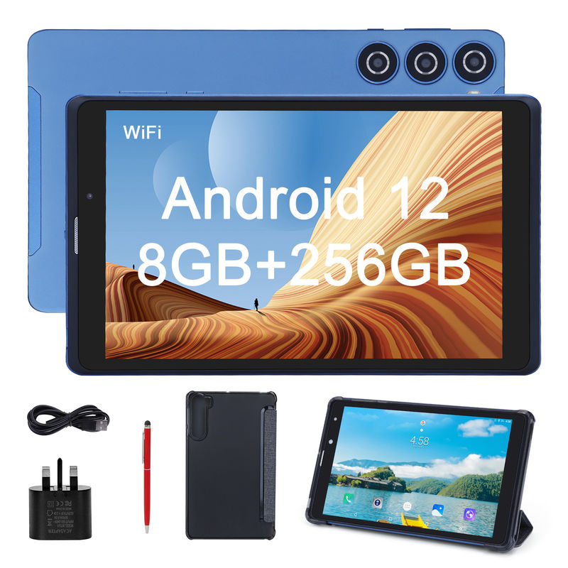C Idea Blue 8 Inch Tablet PC Lưu trữ lớn Máy ảnh kép Máy tính bảng kim loại để đọc Xem