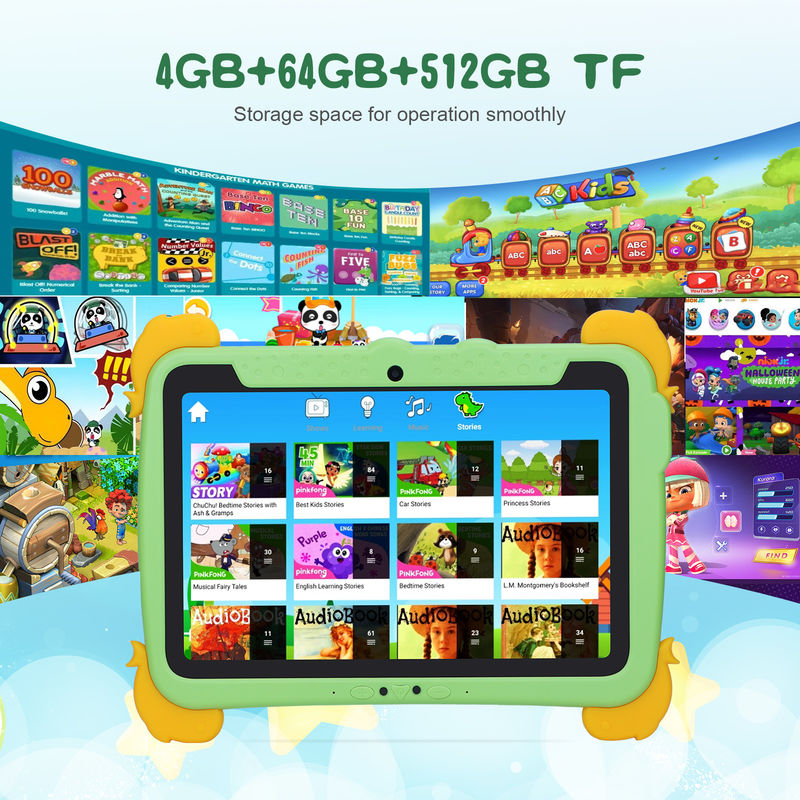 C ý tưởng 10,1 inch Kids Tablet PC With Case Eye Protection ips HD Screen Pre-Install IWAWA P1150