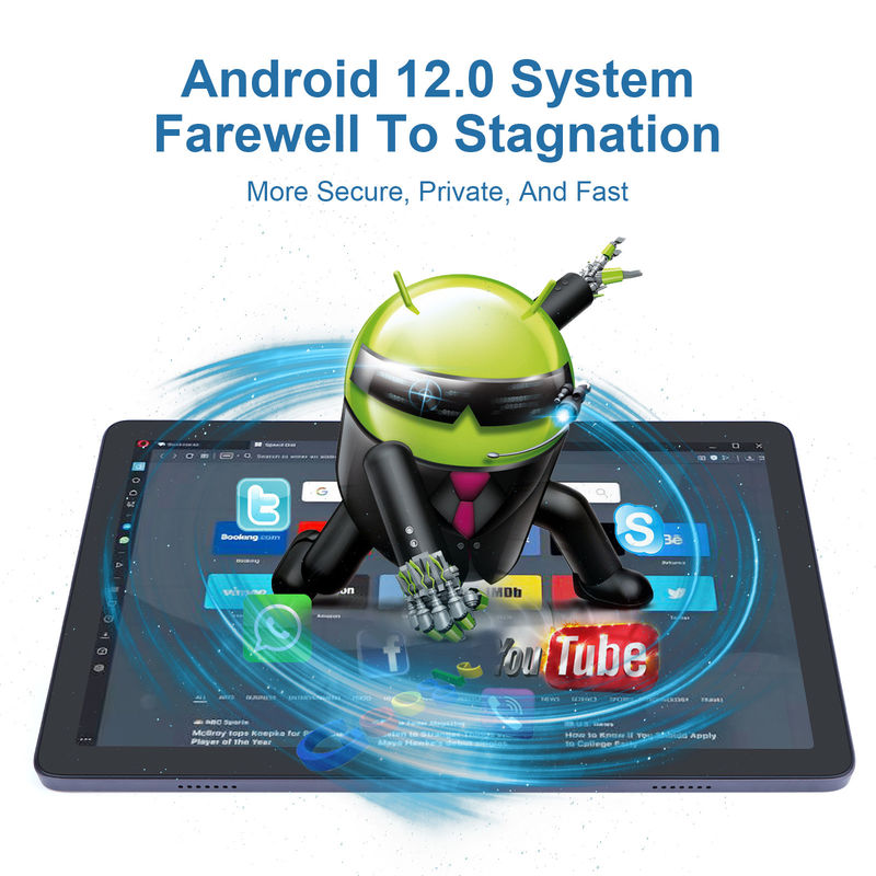 C ý tưởng 10,1 inch Android 12 Tablet 8GB RAM 128GB ROM Mô hình CM1200