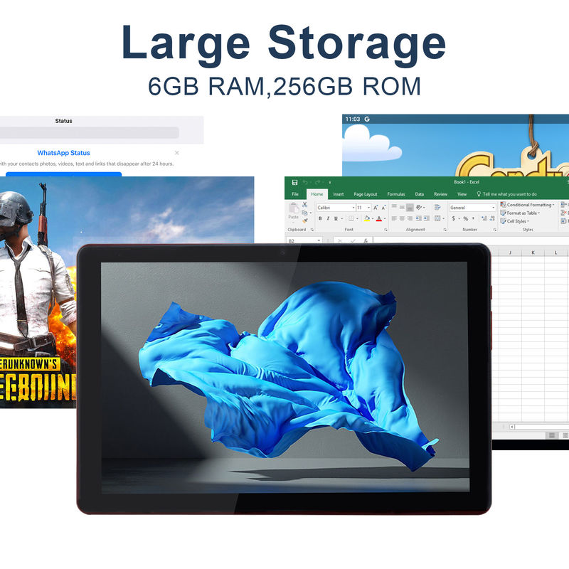 C ý tưởng 10 inch Android 12 Tablet 8GB RAM 256GB ROM Mô hình CM8000PLUS Pink