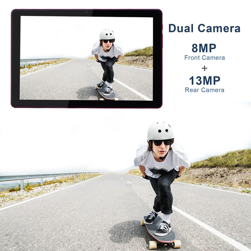 C ý tưởng 10 inch Android 12 Tablet 8GB RAM 256GB ROM Mô hình CM8000PLUS Đỏ