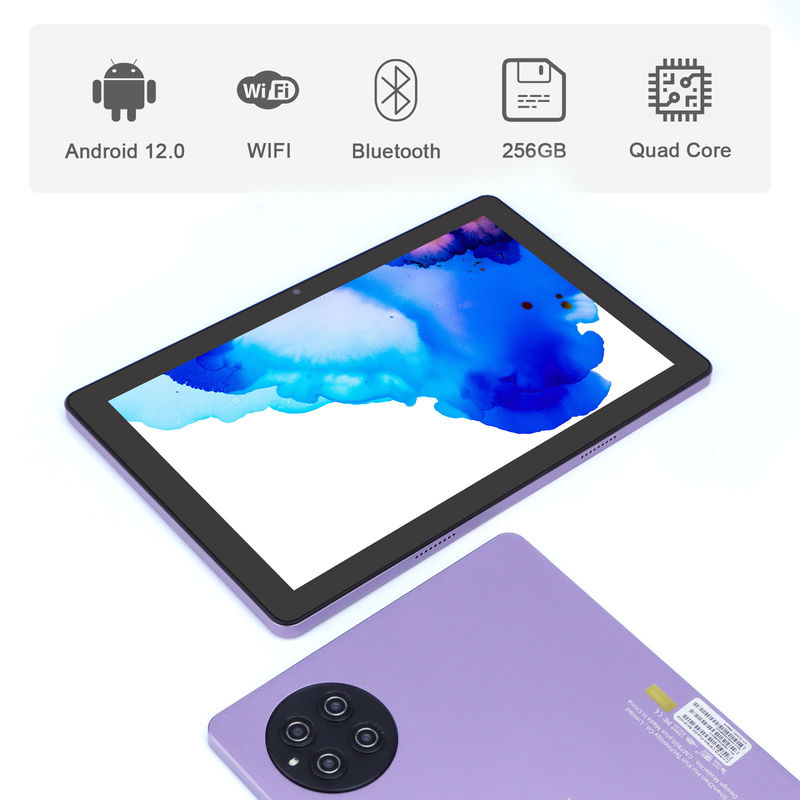 C ý tưởng 9.7 inch Android 12 Tablet 8GB RAM 512GB ROM Mô hình CM7800 màu tím