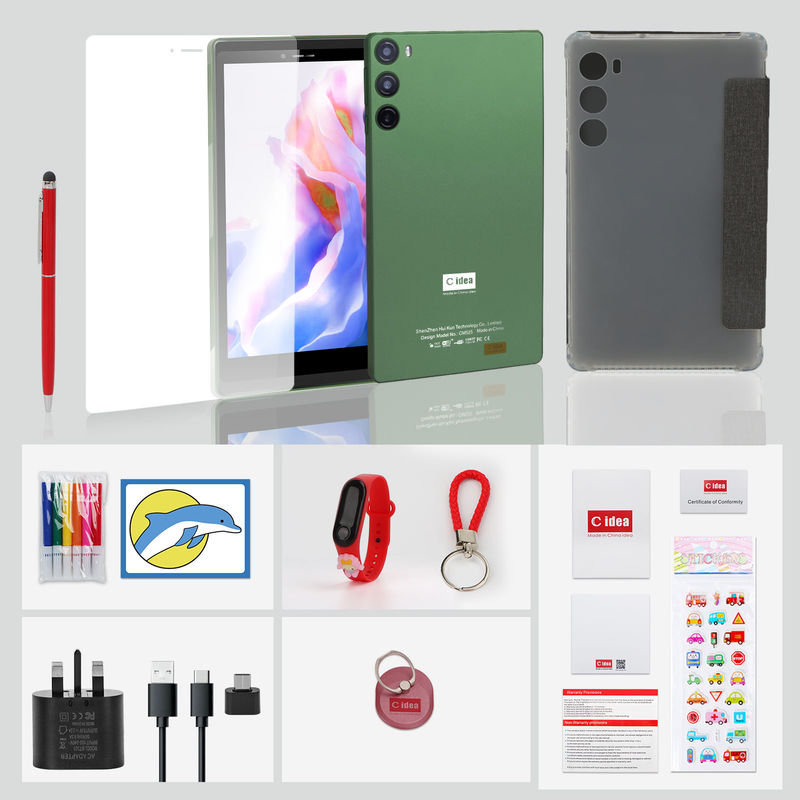 C Idea 7 Inch Touch Screen Tablet Với SIM Đối với Học sinh CM525 Xanh