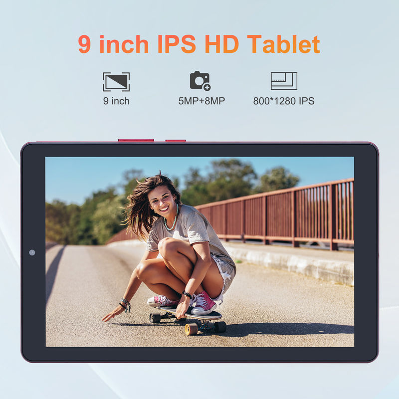 C ý tưởng 9 inch Android 12 Tablet 8GB RAM 512GB ROM 5MP + 8MP Camera kép WIFI Tablet với SIM CM915 (Mỏ)