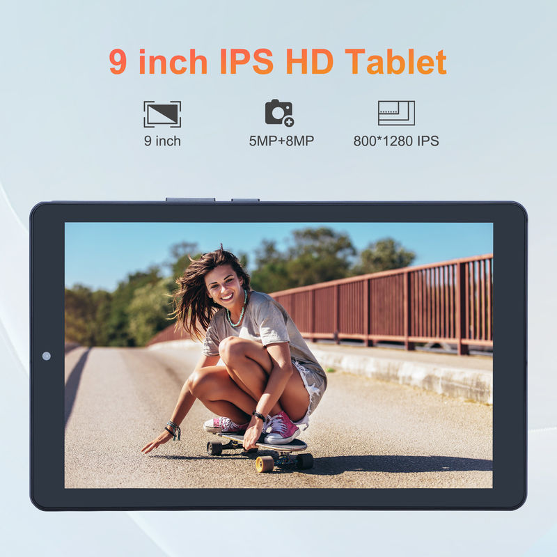 C ý tưởng 9 inch Android 12 Tablet 8GB RAM 512GB ROM 5MP + 8MP Camera kép WIFI Tablet với SIM CM915 (Xám)