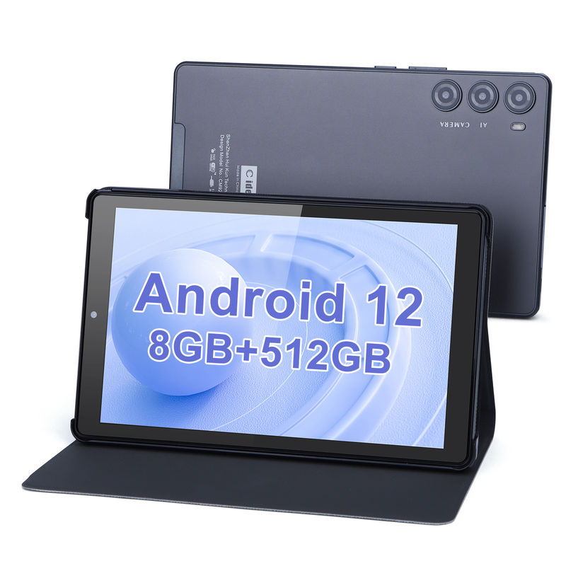 C ý tưởng 9 Inch Tablet PC WIFI 2.4G / 5G 800x1280 IPS Màn hình Android Tablet Điện thoại hỗ trợ cuộc gọi Với camera kép ((Xám)