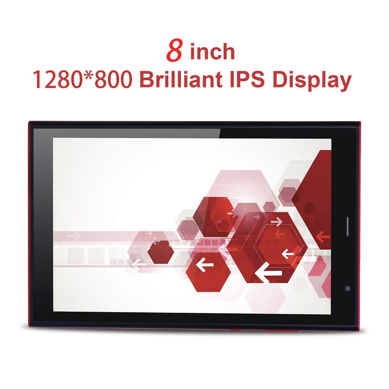 C ý tưởng Máy tính bảng Android 8 inch 8GB RAM 512GB ROM Quad Core 800 * 1280 HD Máy tính bảng với WIFI / thẻ SIM CM822 (màu đỏ)