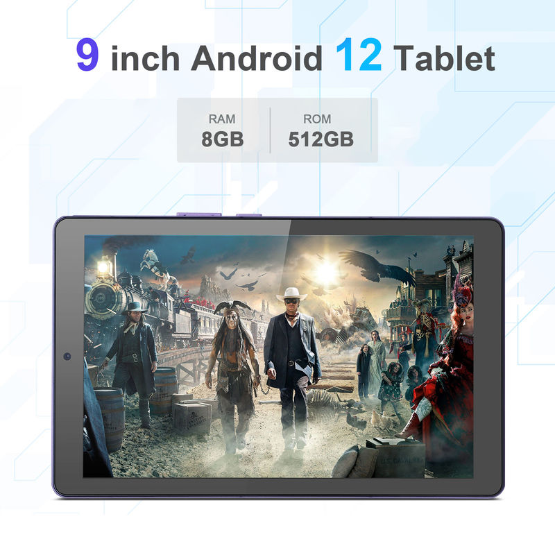 C ý tưởng 9 Inch Tablet PC WIFI 2.4G / 5G 800x1280 IPS Màn hình Android Tablet Điện thoại hỗ trợ cuộc gọi Với Camera kép ((Vàng)