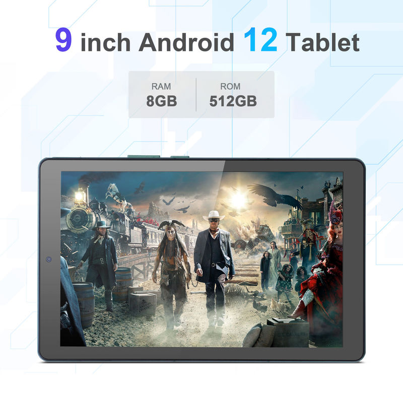 C ý tưởng 9 Inch Tablet PC WIFI 2.4G / 5G 800x1280 IPS Screen Android Tablet Điện thoại hỗ trợ cuộc gọi Với camera kép ((Xanh)