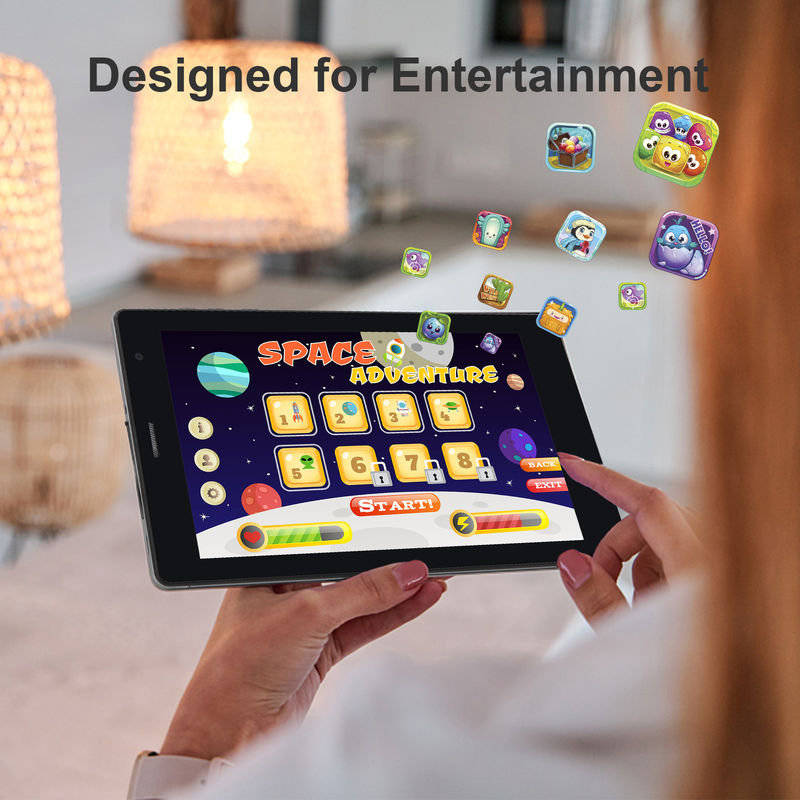 C ý tưởng Đèn cầm và thuận tiện sử dụng 7 Inch Touch Screen Tablet With High Resolution Display CM520 (màu đỏ)