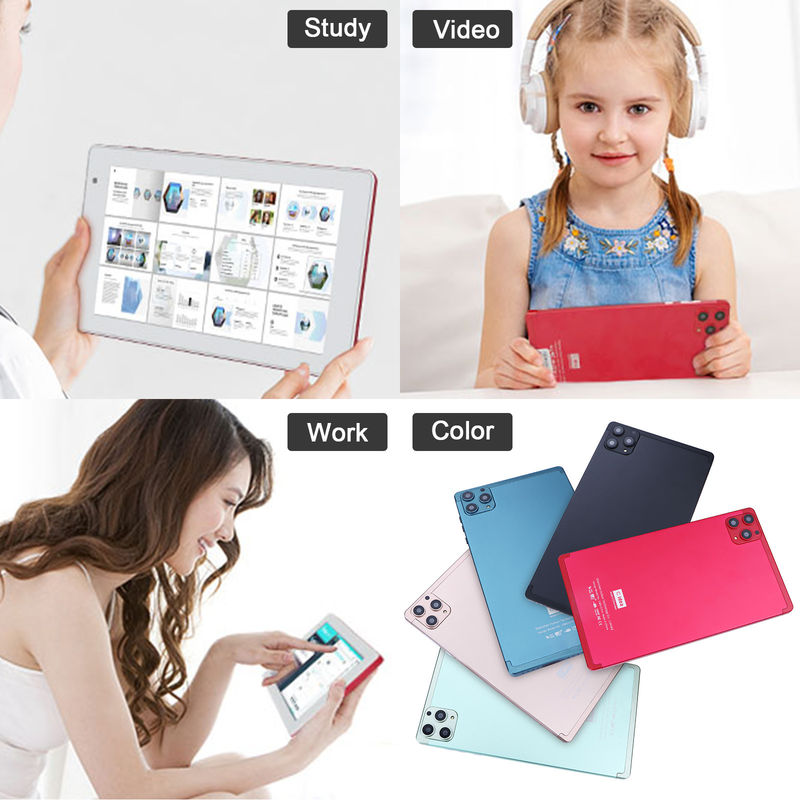 C ý tưởng 7 Inch Android Smart Tablet 8 + 512GB Quad Core WiFi Tablet màn hình cảm ứng HD CM513 ((Xanh)