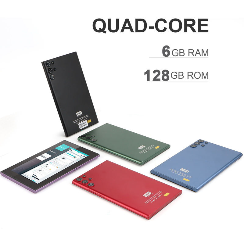 C ý tưởng Android 7 Inch Tablet PC với pin lớn 6000mAh 512GB Tăng lưu trữ cho trẻ em và người lớn Đen CM522 màu tím