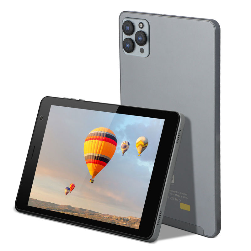 C ý tưởng Camera kép 8 Inch Android Tablet PC Android 12 Tablet 1280x800 IPS màn hình HD CM813-Xám