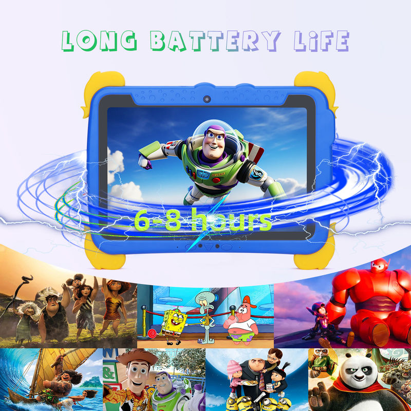 C ý tưởng Kids Tab 10.1inch Android 12 Tablet cho trẻ em 4GB RAM 64GB ROM Bảo vệ mắt màn hình cảm ứng P1150