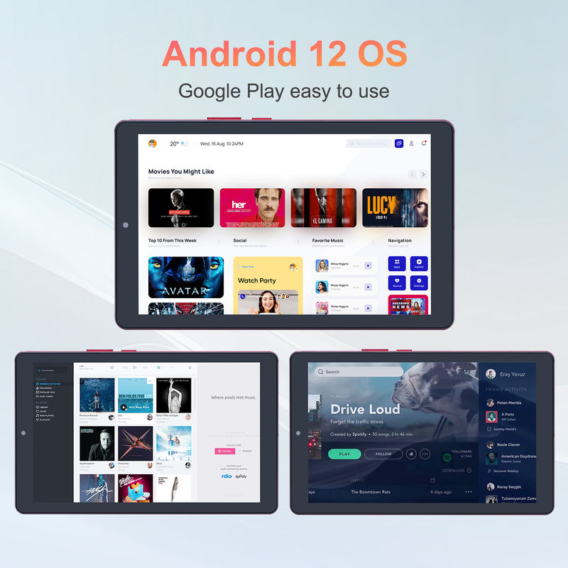 C ý tưởng 9 Inch Tablet PC Android Với Sim Card 1024x600 IPS Màn hình hiển thị Wifi GPS cho thanh thiếu niên Sinh viên CM915