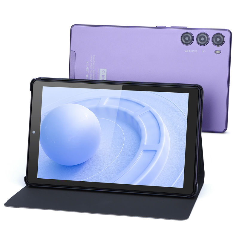 C ý tưởng màu tím 256GB ROM 9 Inch Tablet PC Với màn hình IPS 800x1280 8000mAh Capacity pin với vỏ bảo vệ CM925