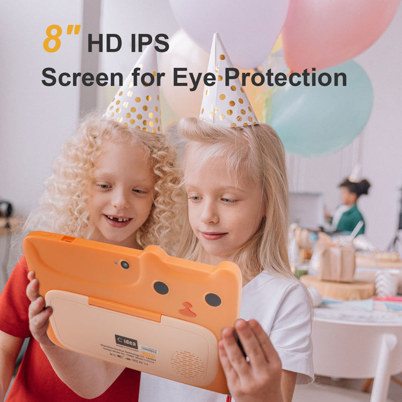 C ý tưởng 7 Inch Tablet Kidspad Với 4GB RAM + 64GB ROM HD IPS An toàn Bảo vệ mắt cho em bé CM80 Cam