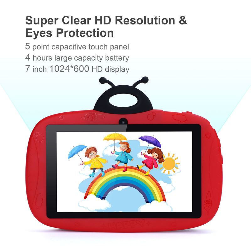 C ý tưởng trẻ em Android 7 Inch Touch Screen Tablet 6+128GB Tủ lưu trữ miễn phí WIFI Camera kép CM75
