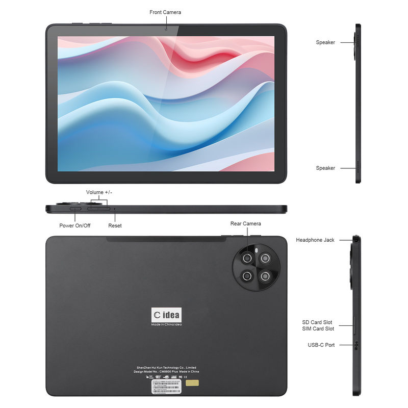 C Idea 8GB RAM 512GB ROM WiFi Android Tablet PC Tablet Với hỗ trợ SIM CM8800plus