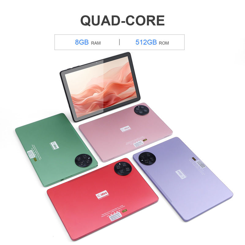 C ý tưởng 8GB RAM 512GB ROM Android 10.1 Inch máy tính bảng với cuộc gọi điện thoại CM8800plus