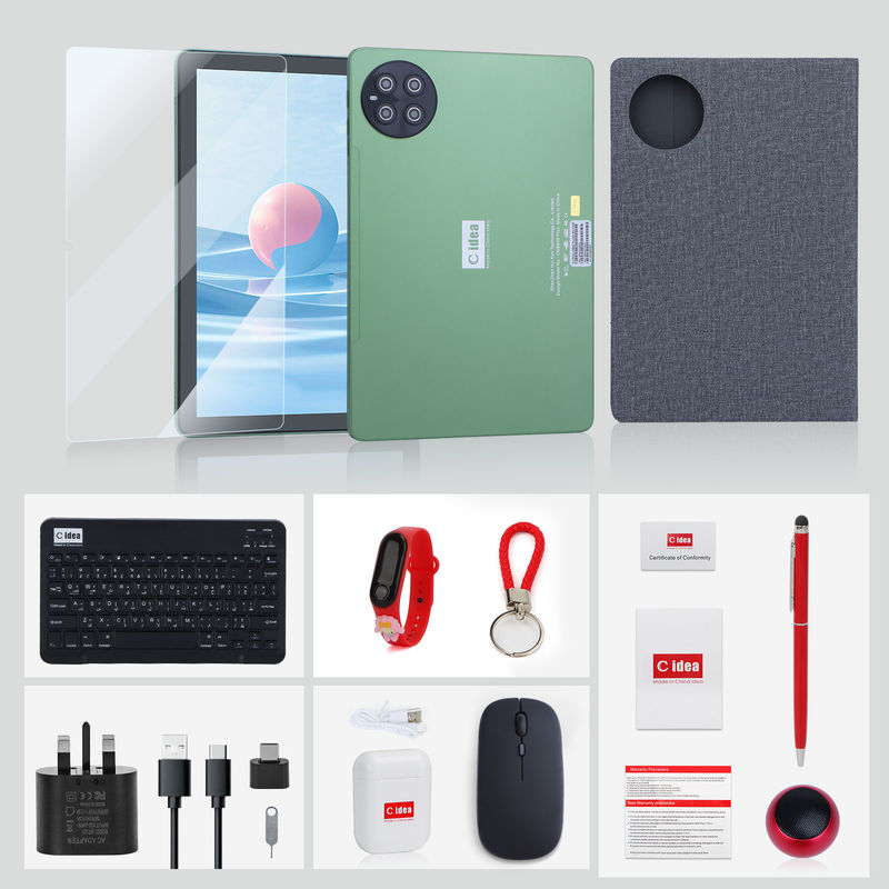 C ý tưởng Máy tính bảng dành cho sinh viên RAM 8GB 512GB ROM 10.1 inch Máy tính bảng với 2 SIM CM8800plus