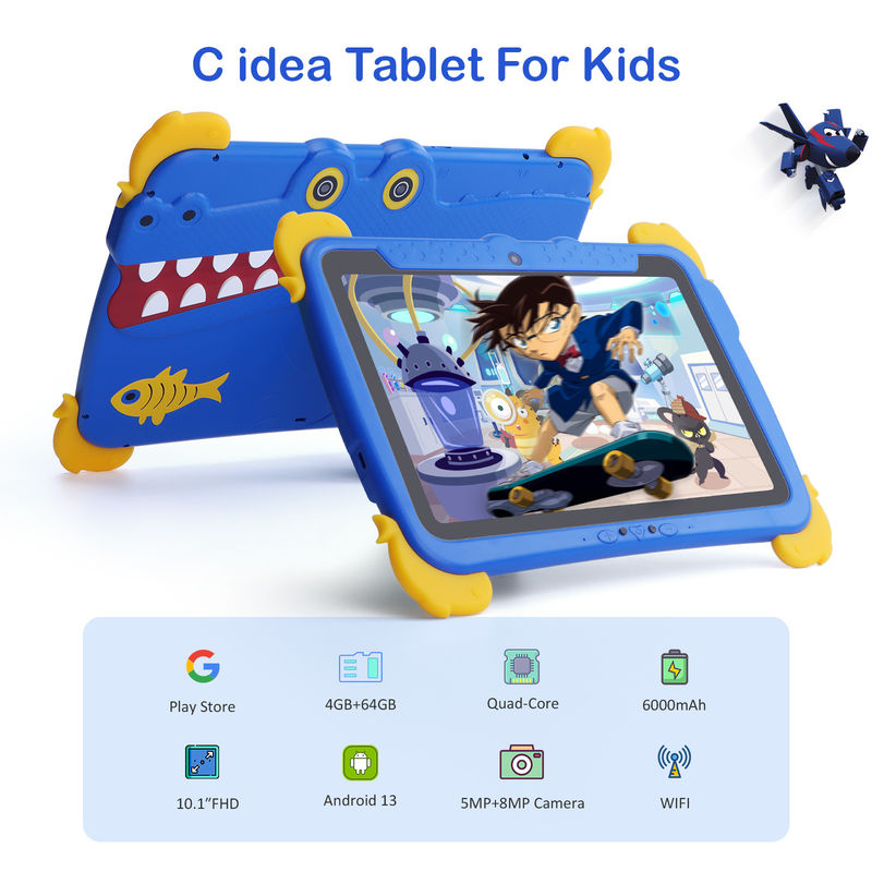 C Idea Tablet Giáo dục 10,1 Inch 800 * 1280 HD IPS Screen Kids Tablet PC P1100