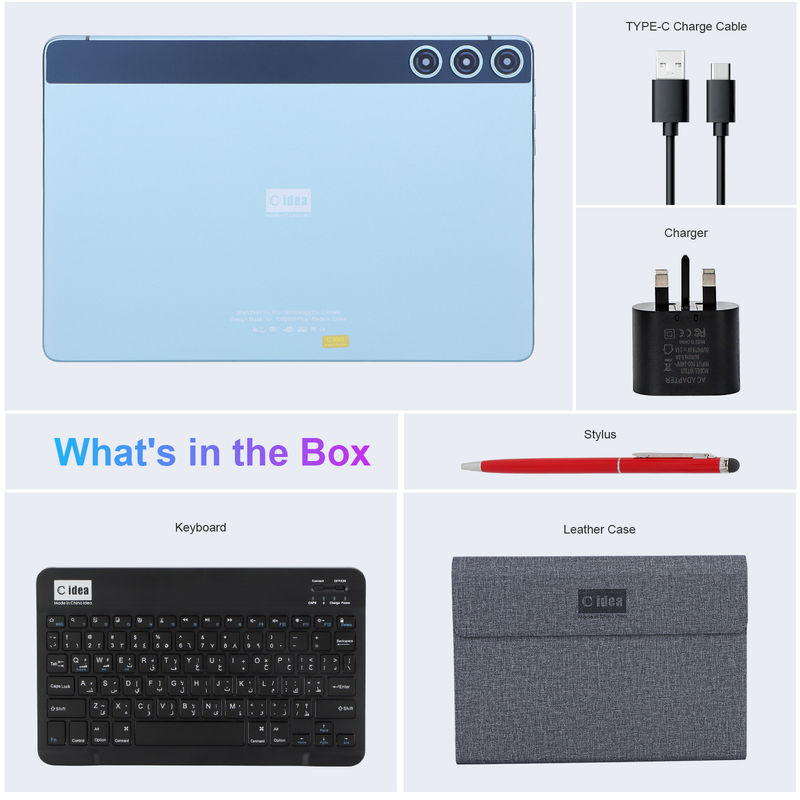 C ý tưởng 10.1 inch màn hình cảm ứng máy tính bảng với 8GB 512GB ROM Và hỗ trợ SIM cho giáo dục học tập