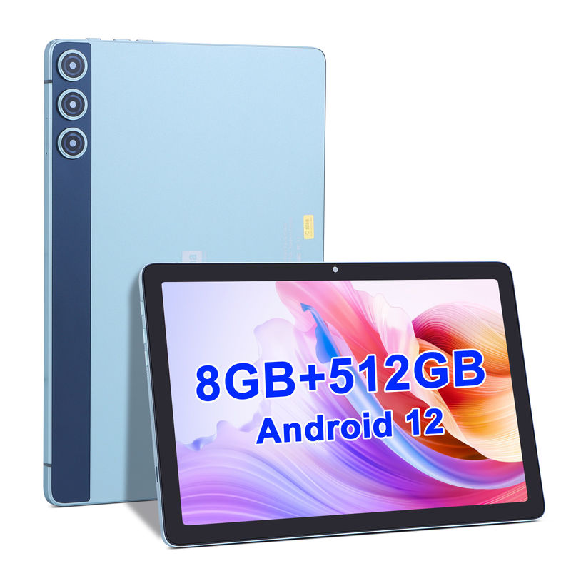C ý tưởng 10.1 Inch Smart Tablet 10000mAh Pin 8GB + 512GB với bàn phím Bluetooth và SIM hỗ trợ cho giáo dục học tập