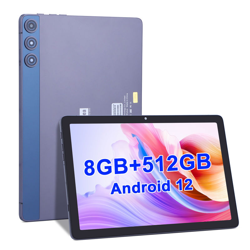 C ý tưởng 10.1 Inch Android Tablet Camera kép 8GB RAM 512GB ROM WIFI 5G Tablet với chuột bàn phím Hỗ trợ SIM cho trường học