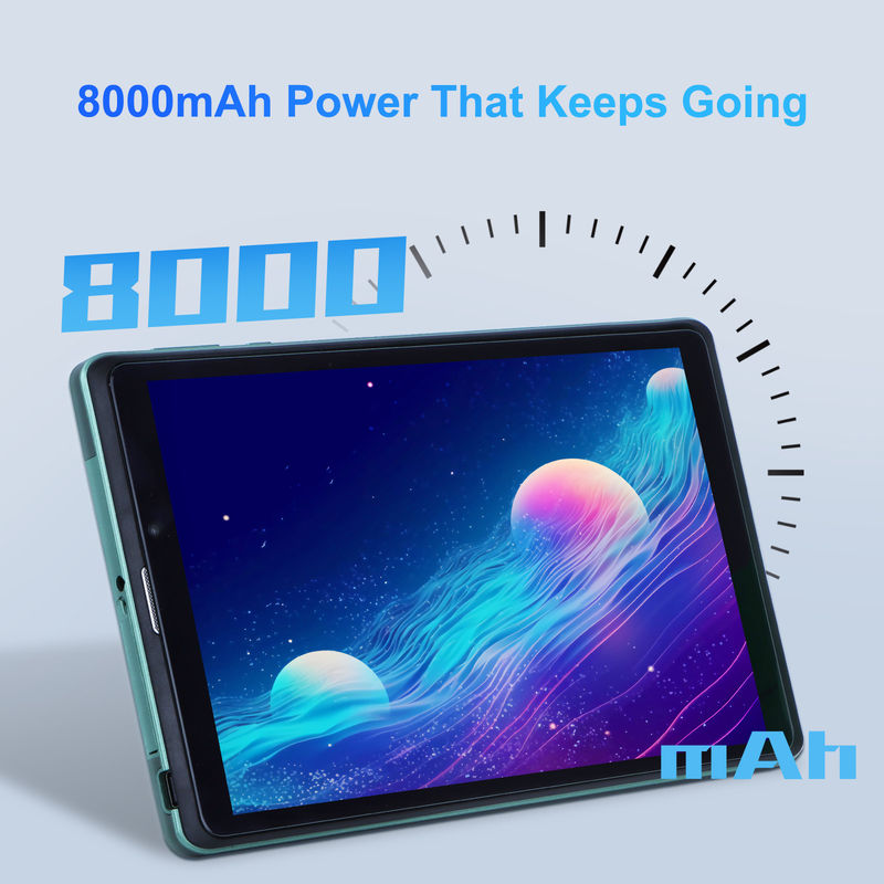 C ý tưởng 8 Inch Android Tablet PC Với Android 12 OS Quad Core CPU 8GB RAM 512GB Lưu trữ IPS HD Display CM818-Xanh