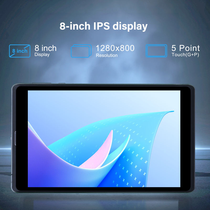 C ý tưởng Android Tablet PC Camera kép 8 inch 1280x800 IPS HD hiển thị Android 12 Tablet cho sinh viên CM818-Xám