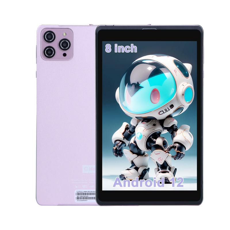 C Idea 8 Inch Android 12 Tablet 8000mAh Pin 5MP + 8MP Camera 8GB RAM 512GB ROM Cho giáo dục Học tập CM818-hồng
