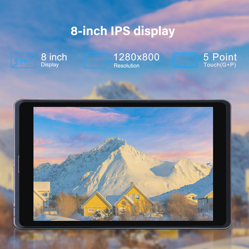 C ý tưởng 8 inch Android 12 Tablet 8000mAh Pin 5 + 8MP Camera 8GB RAM 512GB ROM cho giáo dục Học tập CM818-hồng