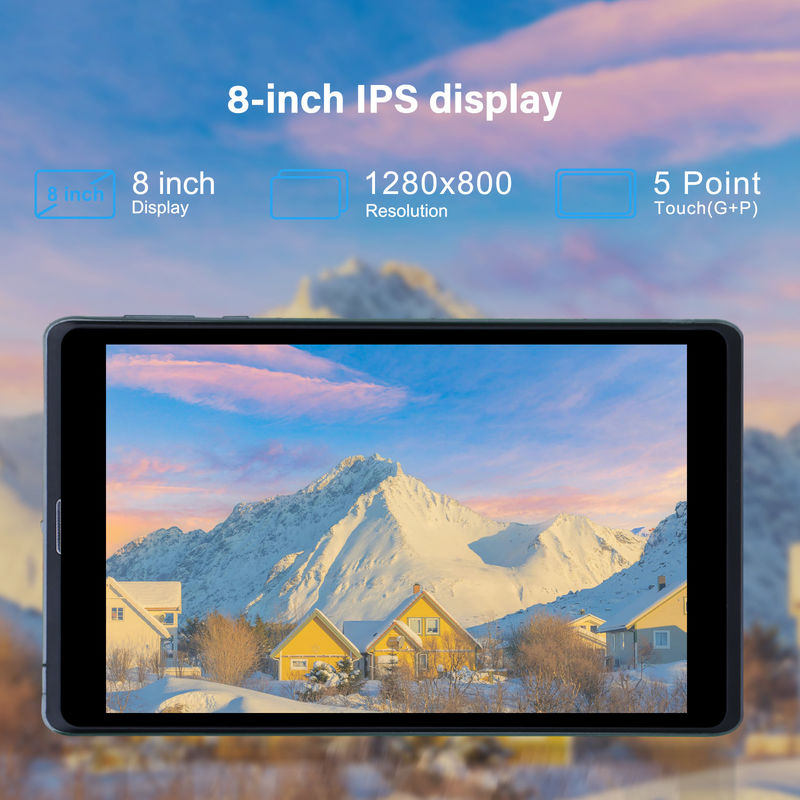 C ý tưởng Android Tablet PC Camera kép 8 inch 1280x800 IPS HD hiển thị Android 12 Tablet cho sinh viên CM818-Xám