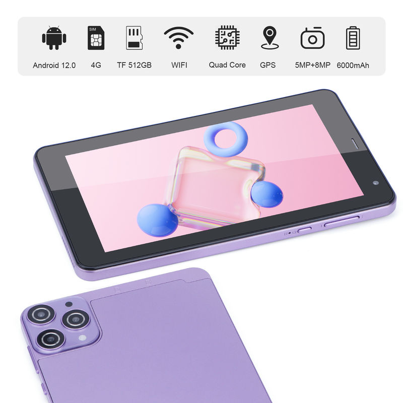 C Idea 7 Inch Android Tablet 512gb Quad Core Smart Tablet PC cho sinh viên Cm515