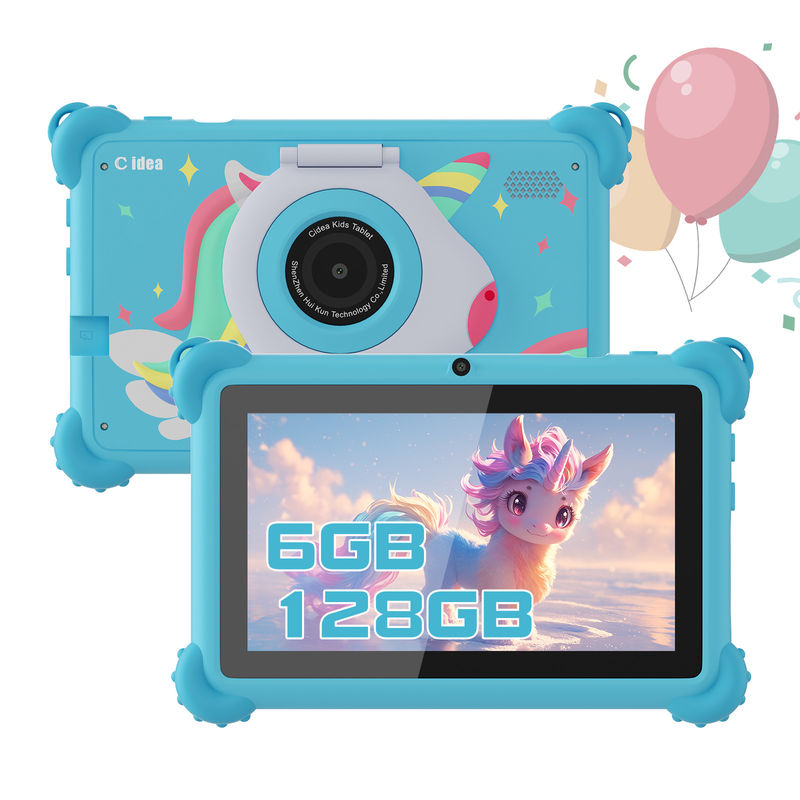 C Idea Android 12 Smart Kidspad 7 Inch Kids Tablet Tuổi 3-7 Với Máy ảnh kép CM88
