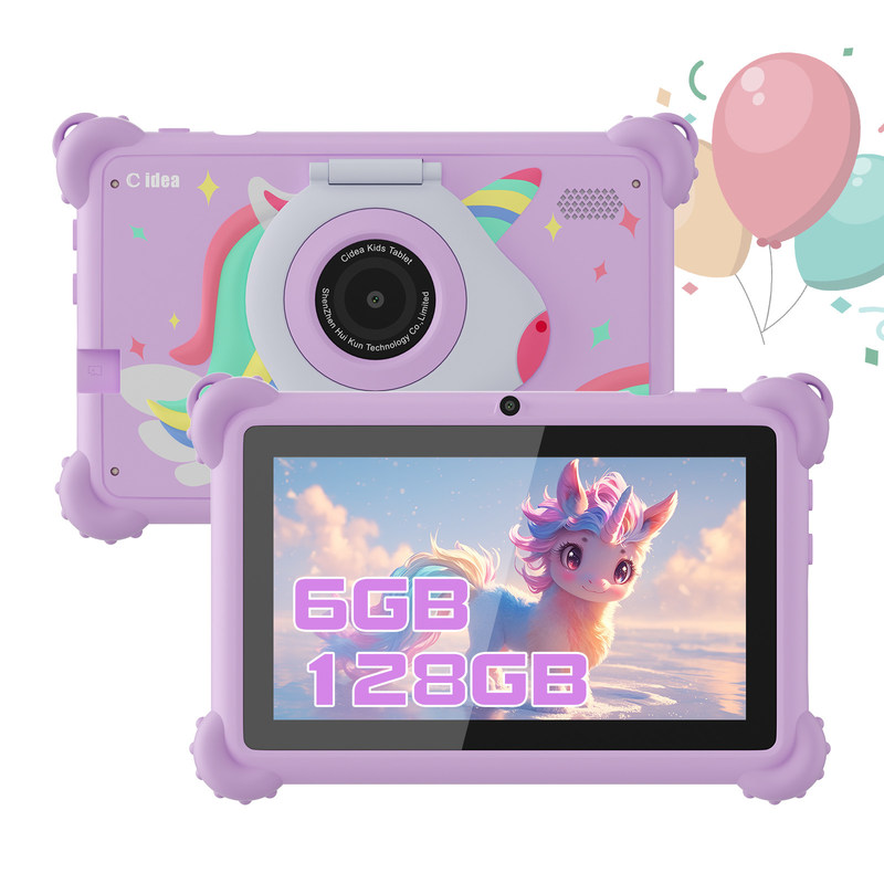 C ý tưởng 7 inch trẻ em máy tính bảng tuổi 3-7 Camera kép IPS màn hình giáo dục kidsspad With Parent Control CM88