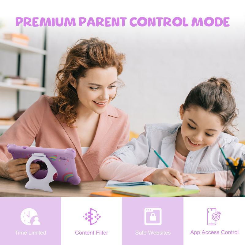 C ý tưởng 2024 Kids Learning Tablet vui vẻ và hiệu suất với Android 12 Tablet Kidspad CM88