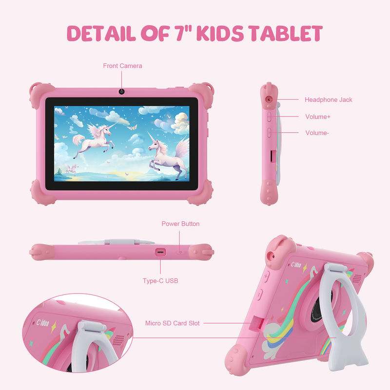 C ý tưởng Advanced 2024 Kids Tablet Android 12 Hiệu suất và thiết kế thân thiện với trẻ em CM88