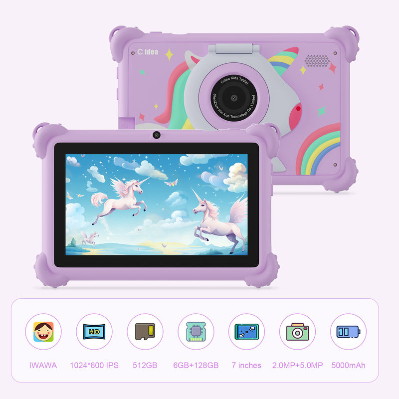 C ý tưởng 2024 Kids Learning Tablet vui vẻ và hiệu suất với Android 12 Tablet Kidspad CM88