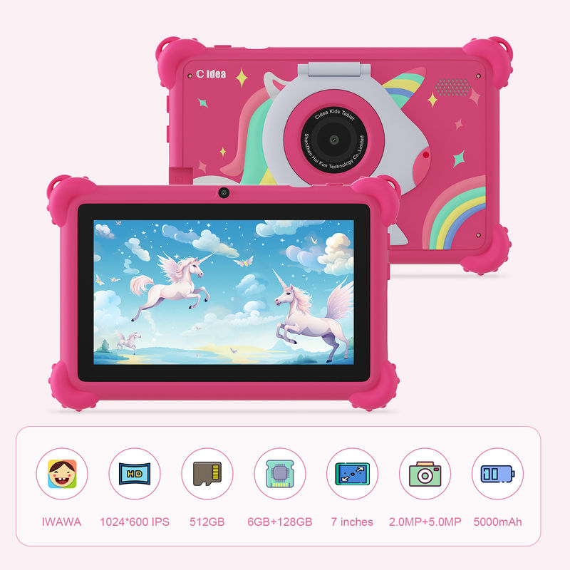 C ý tưởng 2024 Kids Learning Tablet Màn hình HD sáng và các ứng dụng giáo dục bao gồm CM88
