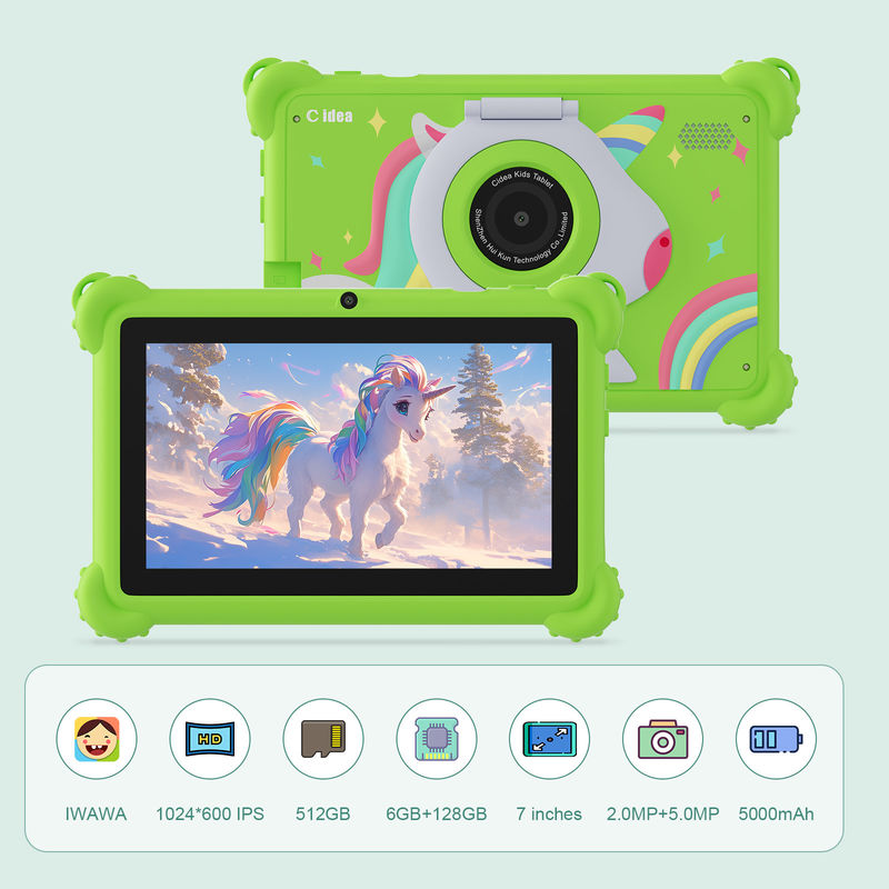 C ý tưởng 2024 Kids Learning Tablet Android 12 Ứng dụng được tải sẵn và thiết kế bền vững CM88