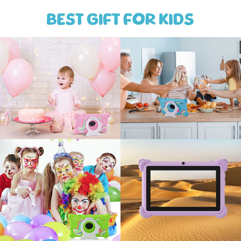 C ý tưởng 2024 Kids Learning Tablet Bright Display Case bảo vệ và Android 12 Performance CM88